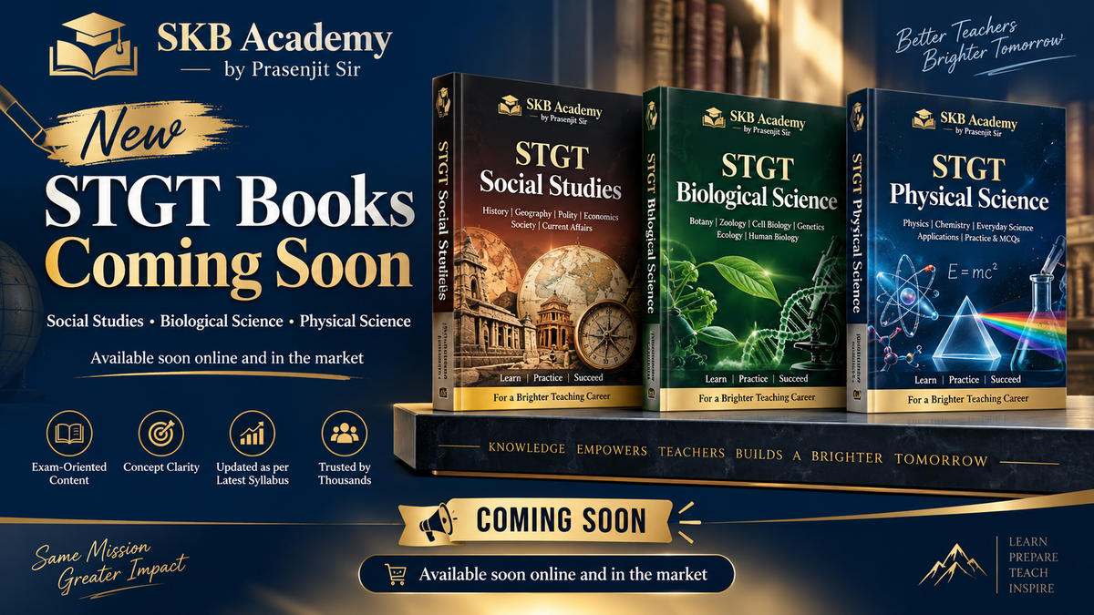 SKB Academy STGT Social Studies Biological Science Physical Science Books Coming Soon